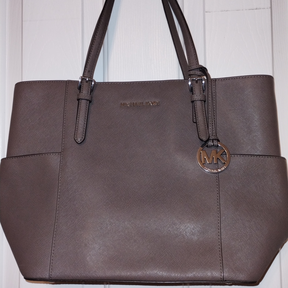 Michael Kors Gray Tote Bag